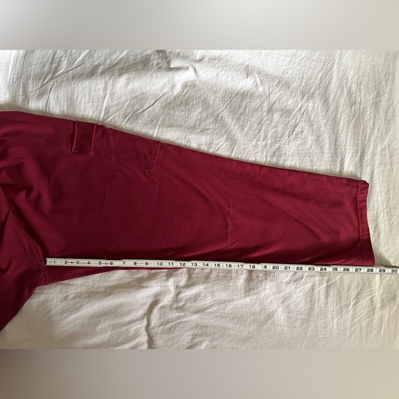 Mondetta Deep Red Cargo Pants with Elastic Waistband - Picture 4 of 12